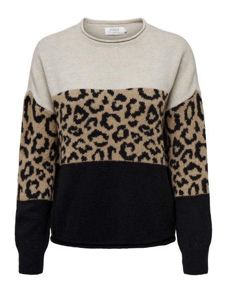Pull Léopard Moonbeam ONLJADE ONLY - 7 | TOPS